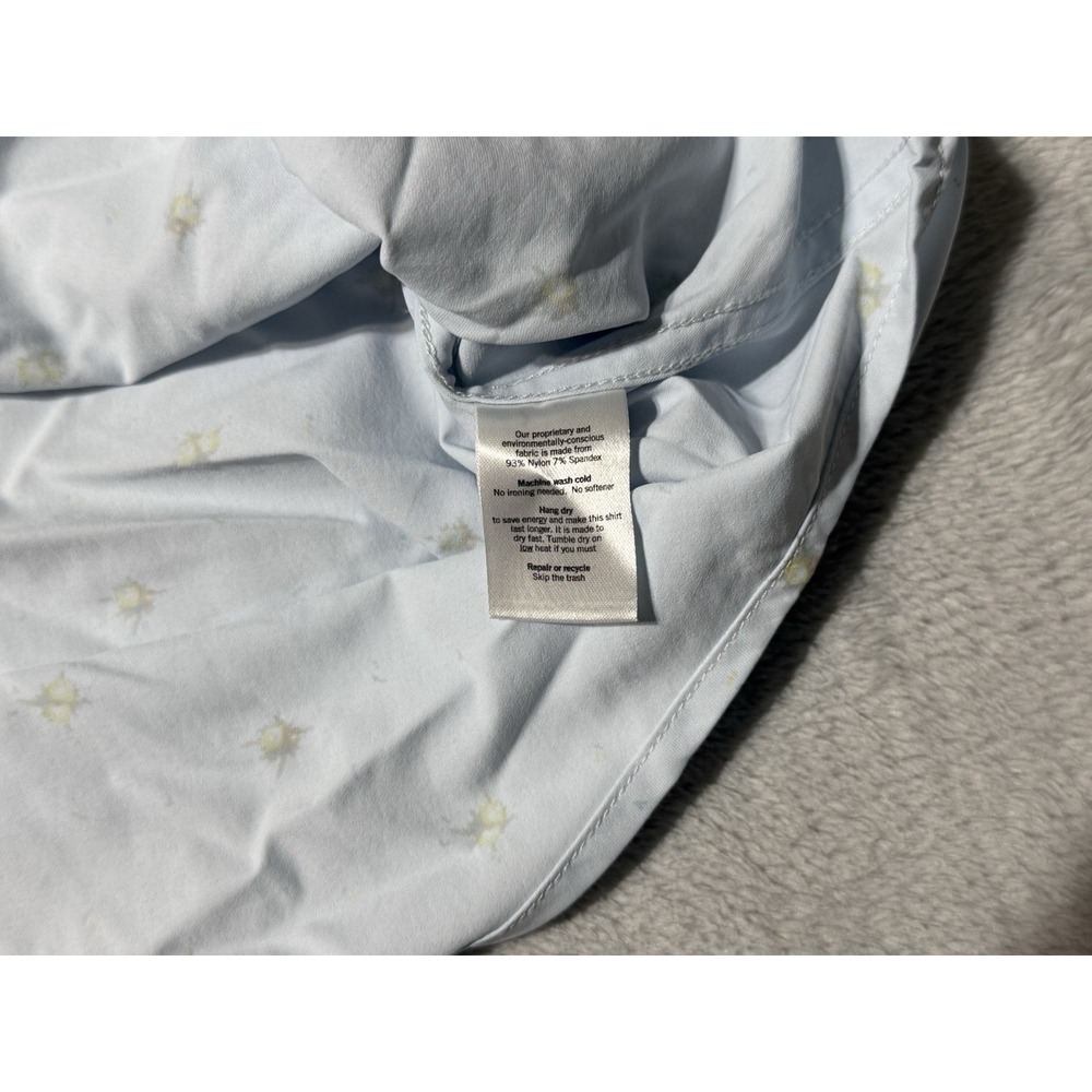 Poncho Button Down Shirt Mens Large Regular Fit Print AOP Fishing Pearl Snap - Picture 5 of 8